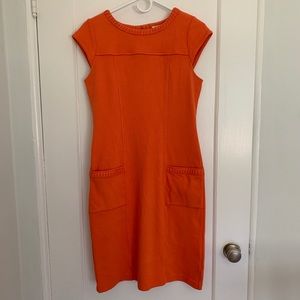 Terrific bright orange Boden dress! 🍊